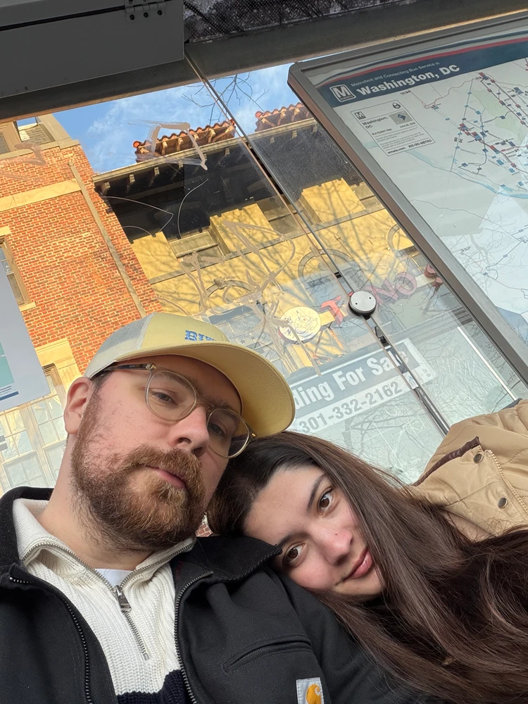 Tibor and Anna in Washington, D.C.