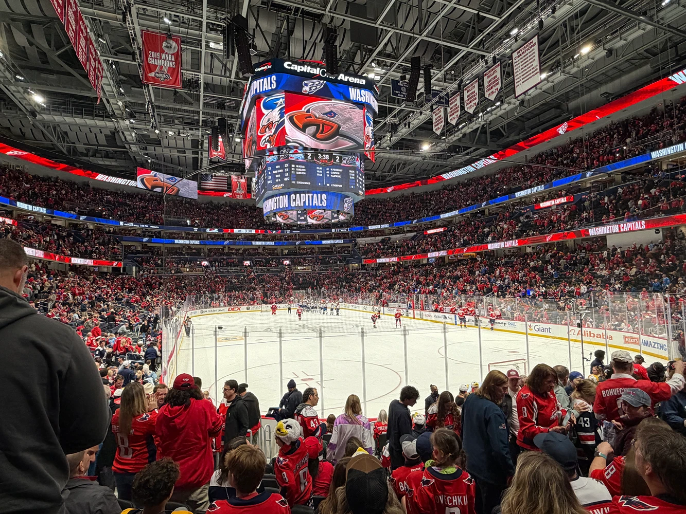 Washington Capitals game at Capital One Arena